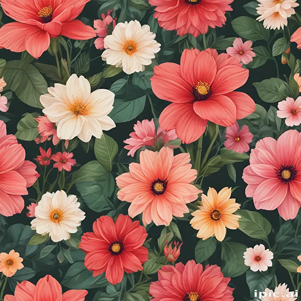 flower line