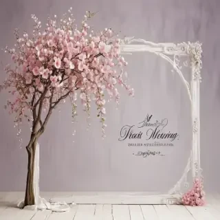 wedding background card