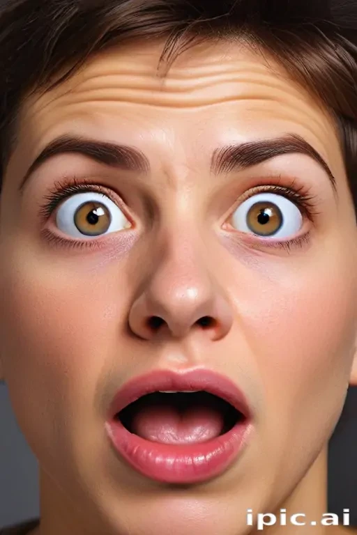 shocked face png