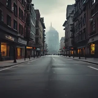 city street background