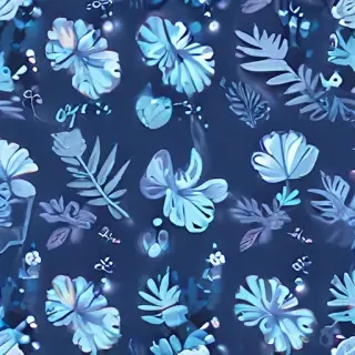 blue bg aesthetic
