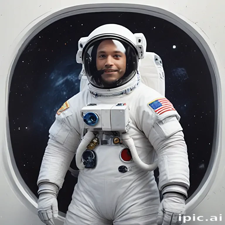 astronaut cartoon