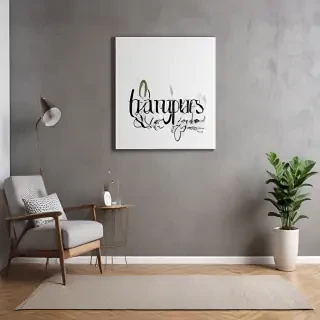mockup wall art