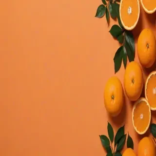 orange background aesthetic