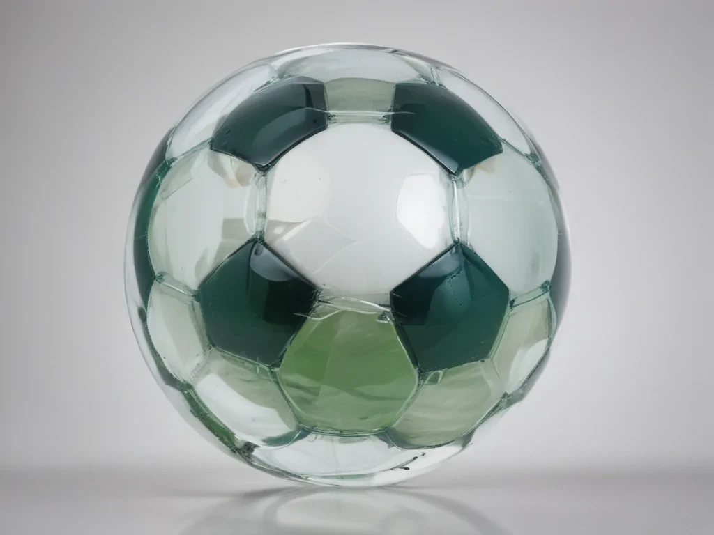 transparent soccer ball