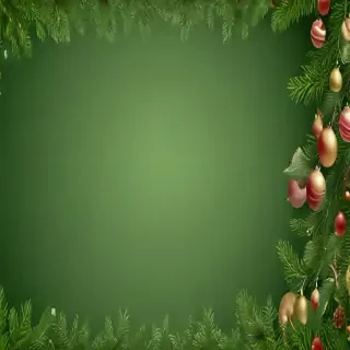 green christmas bg