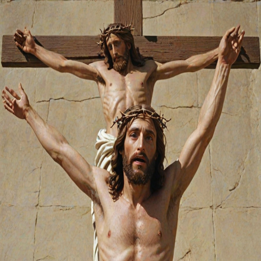 a picture of jesus on the cross