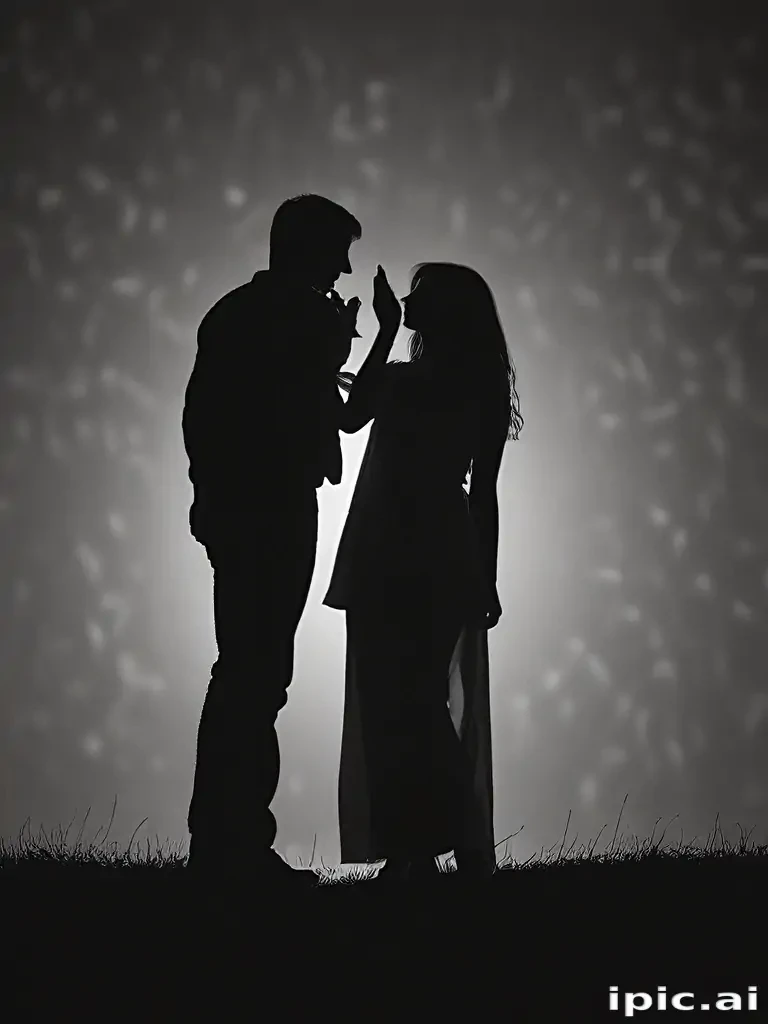 couple silhouette