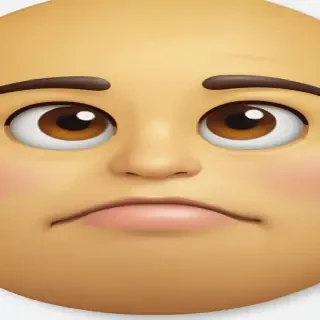 sad emoji transparent