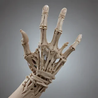 skeleton hand png
