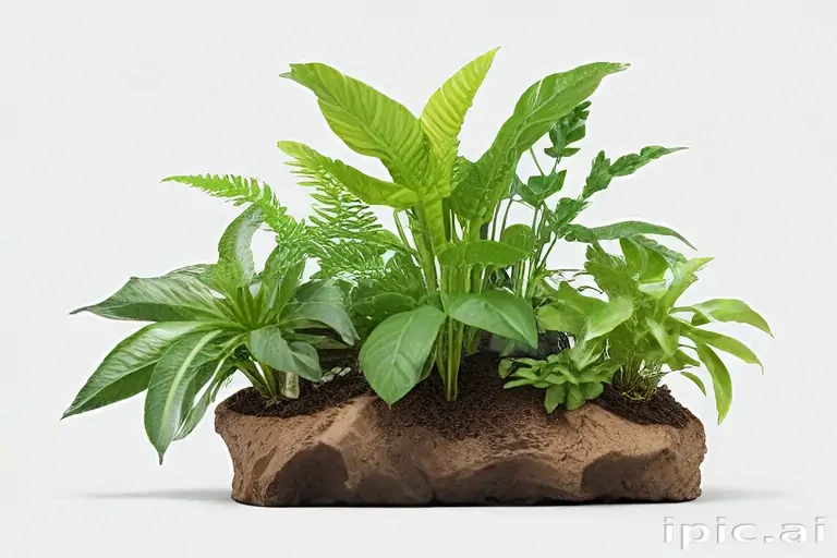 plants transparent background