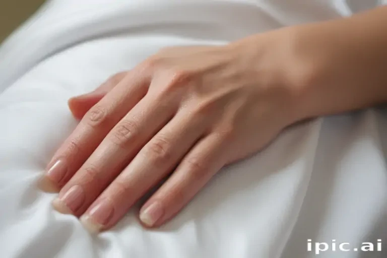hospital patient hand pic