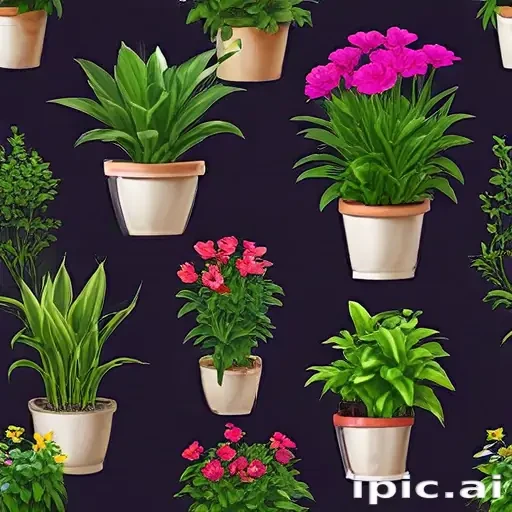 potted plants png