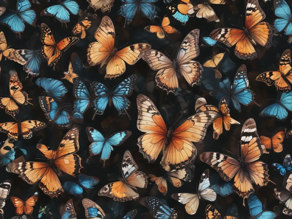 aesthetic butterflies