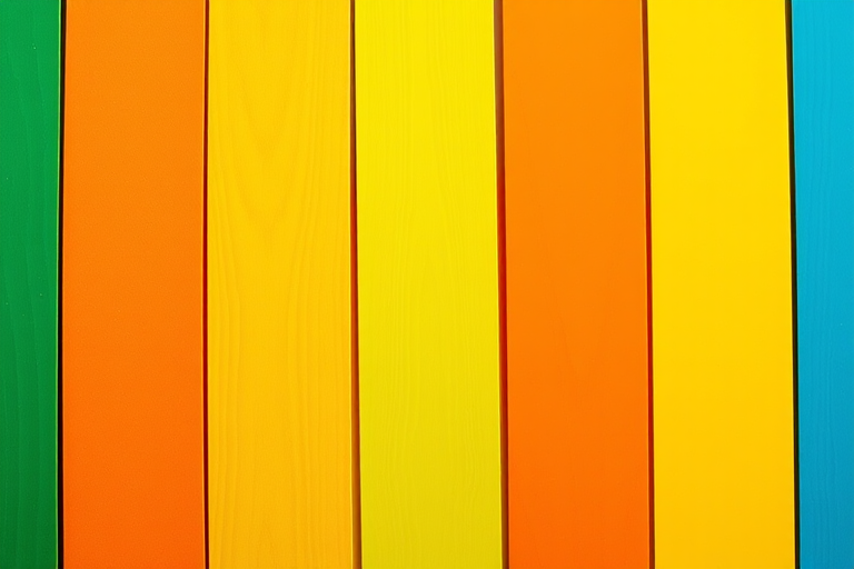 create an image of nine colorful bookmarks in a grid pattern, featuring shades of green, yellow, orange, and blue, with a smooth glossy finish, captured with a DSLR camera at f/4 aperture, 50mm lens, shot from a top-down view to enhance clarity and detail, with natural lighting for vibrant colors