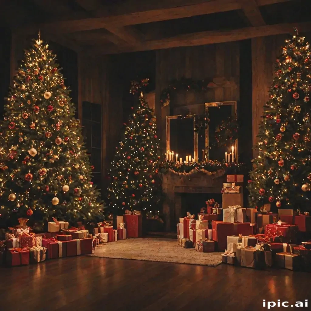 christmas background aesthetic
