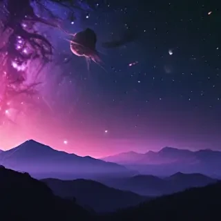 space wallpaper aesthetic