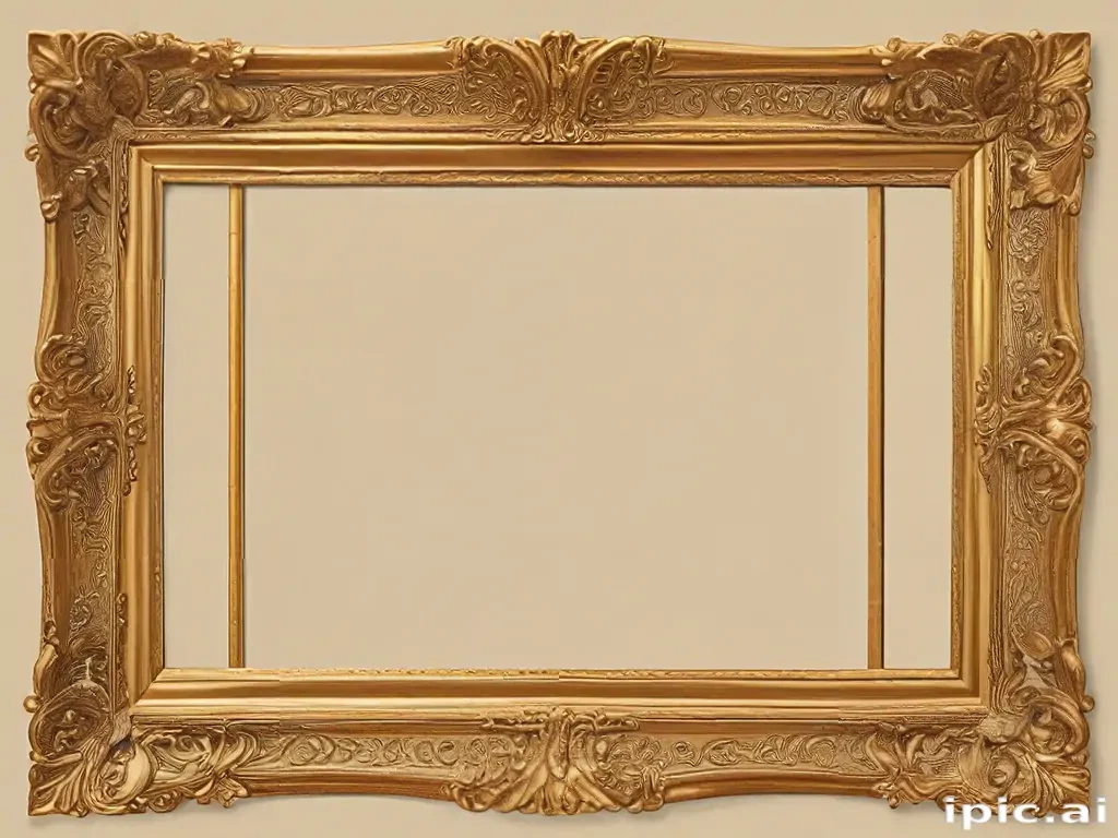 golden frame border