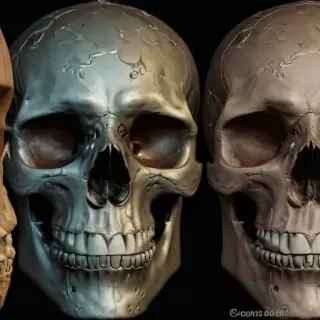 png skull