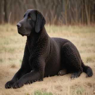 curly coated retriever