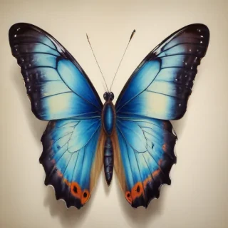 pictures of drawings of butterflies