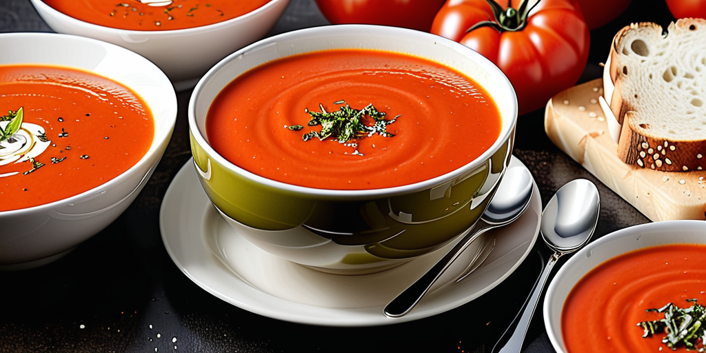 what to eat with tomato soup