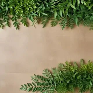 greenery border