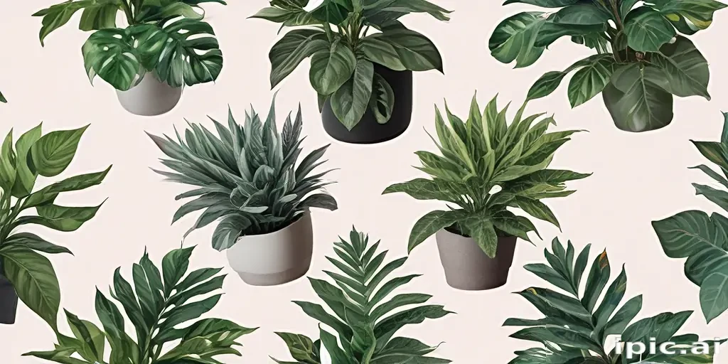 aesthetic plants png
