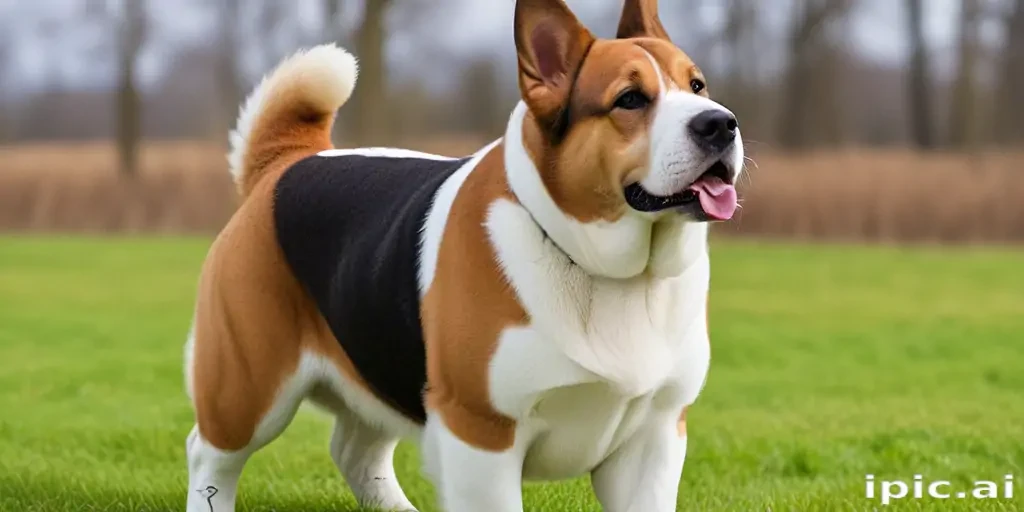 akita basset dog breed