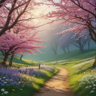 spring desktop wallpaper aesthetic