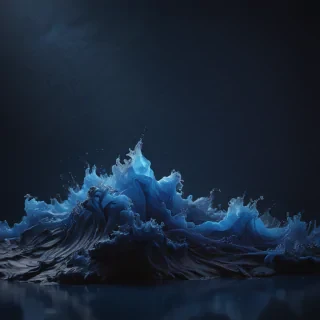 dark blue background aesthetic