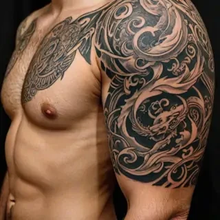 background tattoo
