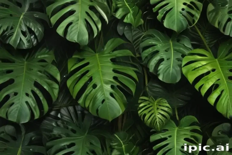 monstera background