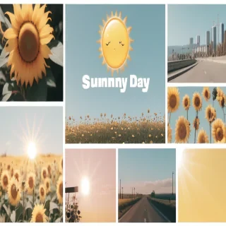 sunny day aesthetic