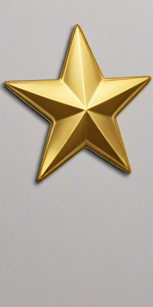 gold star sticker png