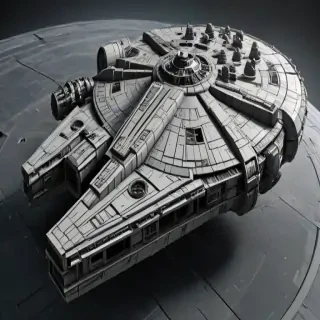 millennium falcon clip art