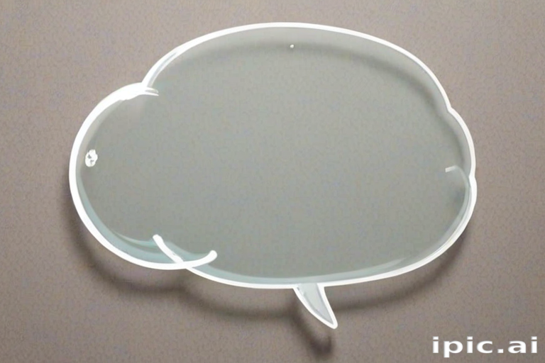 transparent thought bubble
