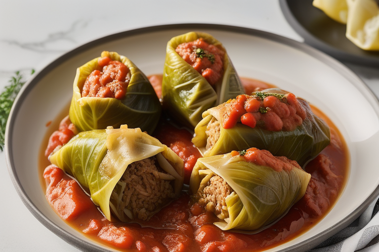what to serve with stuffed cabbage