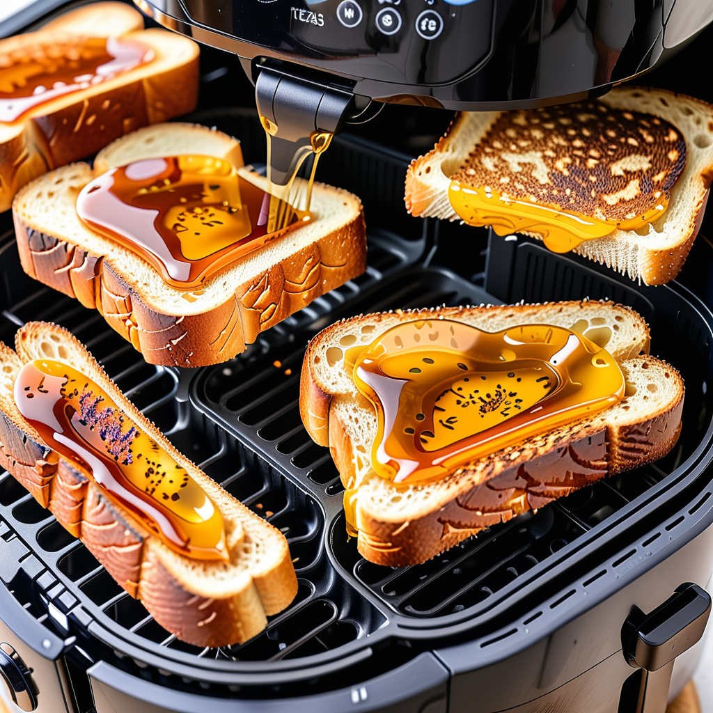 texas toast in the air fryer