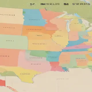 us states on a map