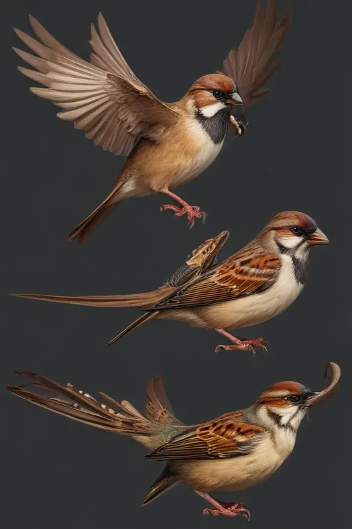sparrow clipart