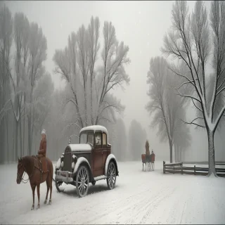 vintage winter images