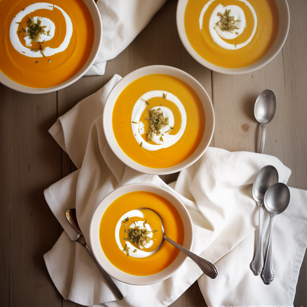 what goes good with butternut squash soup