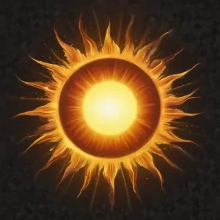 sun clipart transparent background