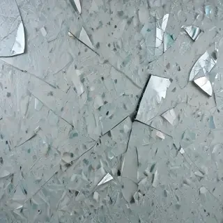 broken glass texture