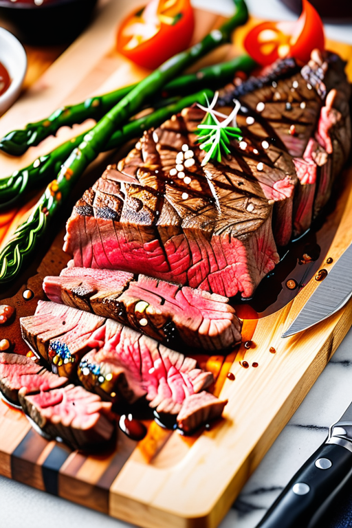 8 oz flat iron steak