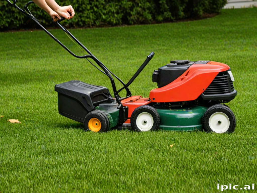 lawn mower clipart