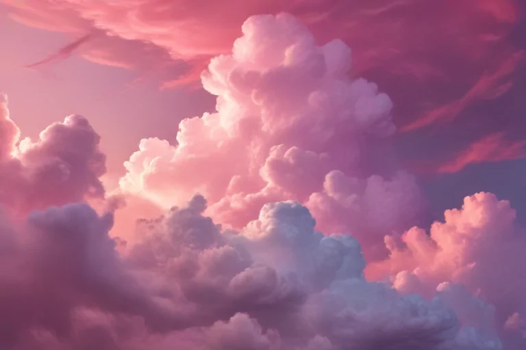 pink cloud wallpaper