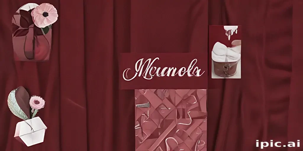 maroon aesthetic