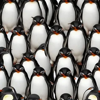 penguins background